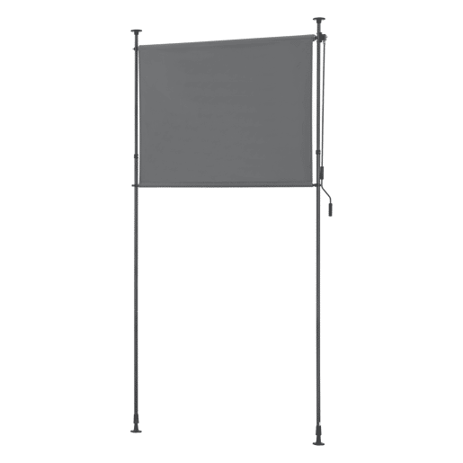 Estore exterior Cimarra em poliéster 120 x 270 x 310 cm cinzento escuro pro.tec