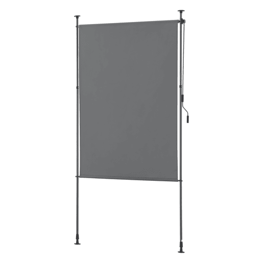 Estore exterior Cimarra em poliéster 120 x 270 x 310 cm cinzento escuro pro.tec