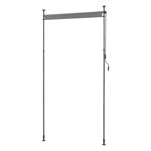 Estore exterior Cimarra em poliéster 120 x 270 x 310 cm cinzento escuro pro.tec
