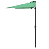 Meio guarda-sol Eger semicircular com manivela Ø300 Verde casa.pro