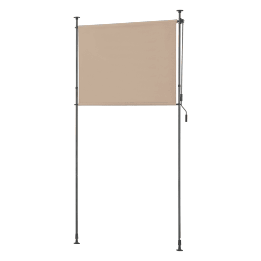 Estore exterior Cimarra em poliéster 120 x 270 x 310 cm cor de areia pro.tec