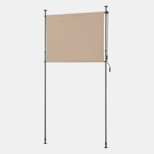Estore exterior Cimarra em poliéster 120 x 270 x 310 cm cor de areia pro.tec