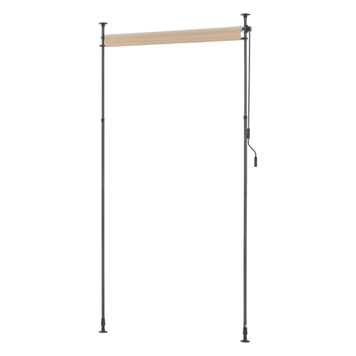 Estore exterior Cimarra em poliéster 120 x 270 x 310 cm cor de areia pro.tec