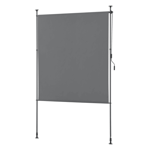 Estore exterior Cimarra em poliƩster 200 x 270 x 310 cm cinzento escuro pro.tec Estore exterior Cimarra em poliƩster 200 x 270 x 310 cm cinzento escuro pro.tec