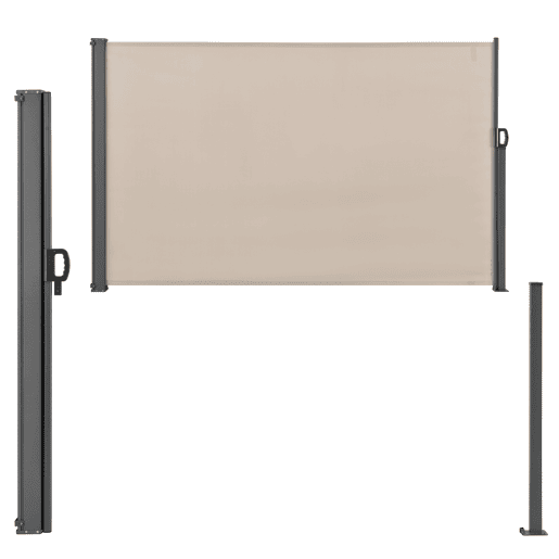 Toldo lateral contra o vento, o sol e a visão Mulhacen Cor de areia 180 x 300cm pro.tec pro.tec