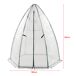 Invernadero de lámina exterior Hunze con cremallera acero Invernadero de lámina exterior Hunze con cremallera acero Blanco/ Verde