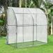 Invernadero de jardín Juta acero PVC Invernadero de jardín Juta acero PVC Transparente