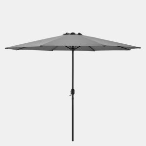Guarda-sol Sonn com pega poliésteraço 300 x 230 cm Cinzento casa.pro