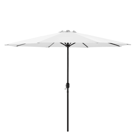 Guarda-sol Sonn com pega poliésteraço 300 x 230 cm Branco casa.pro