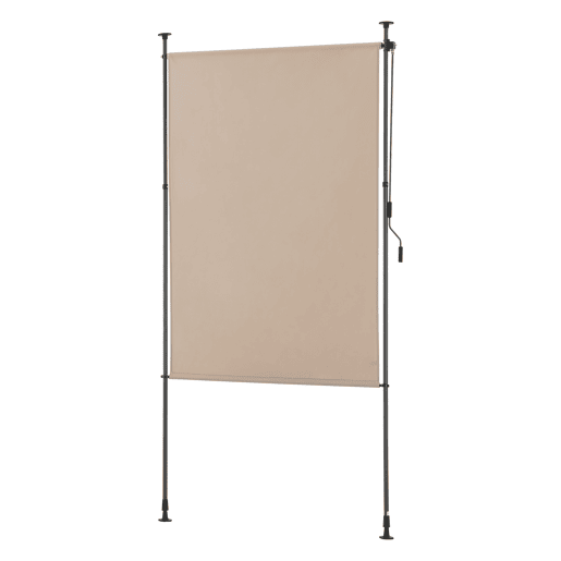 Estore exterior Cimarra em poliéster 150 x 270 x 310 cm cor de areia pro.tec