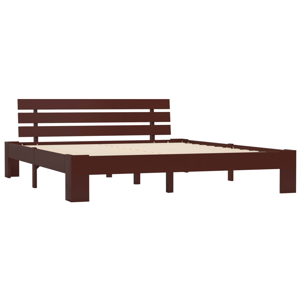 Estructura de cama 180x200 Marrón