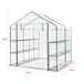 Invernadero de jardín Grünau acero PVC Invernadero de jardín Grünau acero PVC Transparente