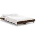 Estructura de cama 120x190 Estructura de cama 120x190 Madera Oscura