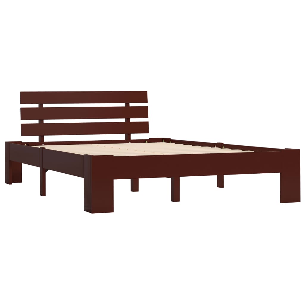 Estructura de cama 120x200 Marrón