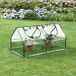 Invernadero de jardín Laubach acero PVC Invernadero de jardín Laubach acero PVC Transparente