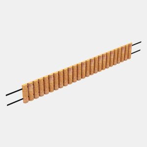 Paliçada de jardim Rotta flexível de pinho 150 x 20 cm - Natural en.casa