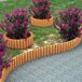 Empalizada de jardín Rotta flexible madera de pino Empalizada de jardín Rotta flexible madera de pino Natural