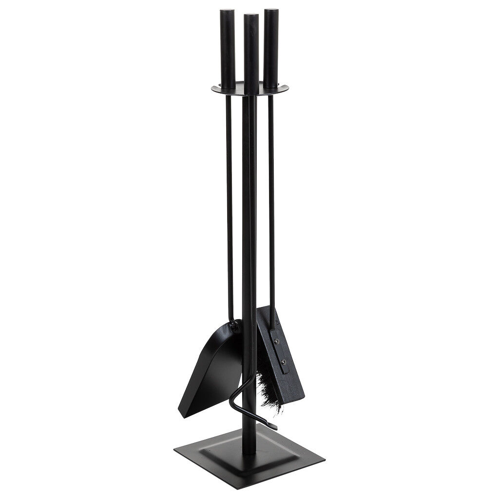 Set 4 herramientas de metal para la chimenea de metal