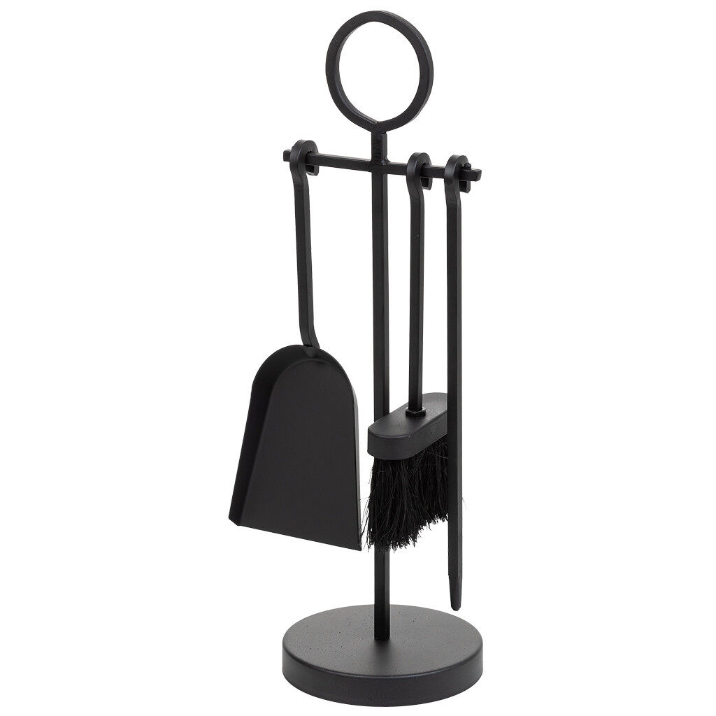 Set 4 herramientas de metal para la chimenea de metal