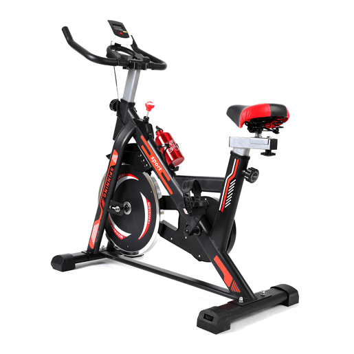 Pro Indoor Spinning Bike, bicicleta ergométrica para cardio intensivo. Ideal para treinamentos de alta resistência e tonificação.