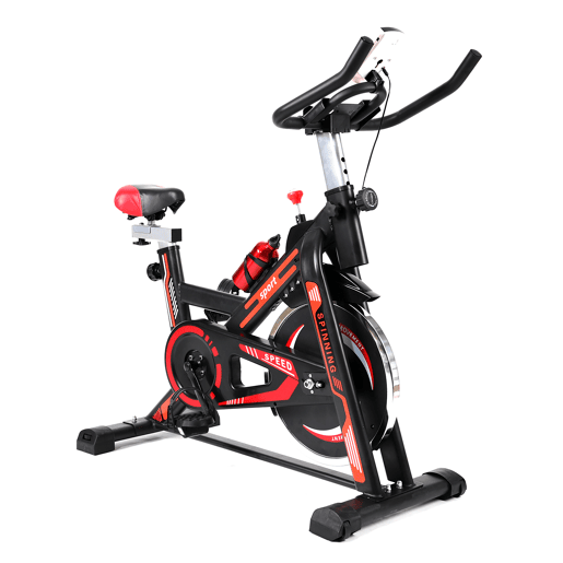 Pro Indoor Spinning Bike, bicicleta ergométrica para cardio intensivo. Ideal para treinamentos de alta resistência e tonificação.