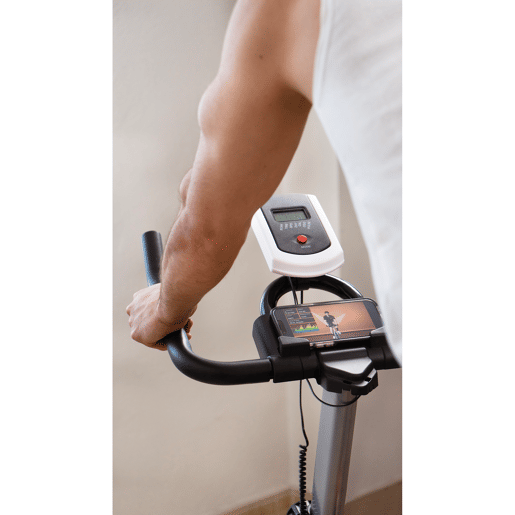 Pro Indoor Spinning Bike, bicicleta ergométrica para cardio intensivo. Ideal para treinamentos de alta resistência e tonificação.