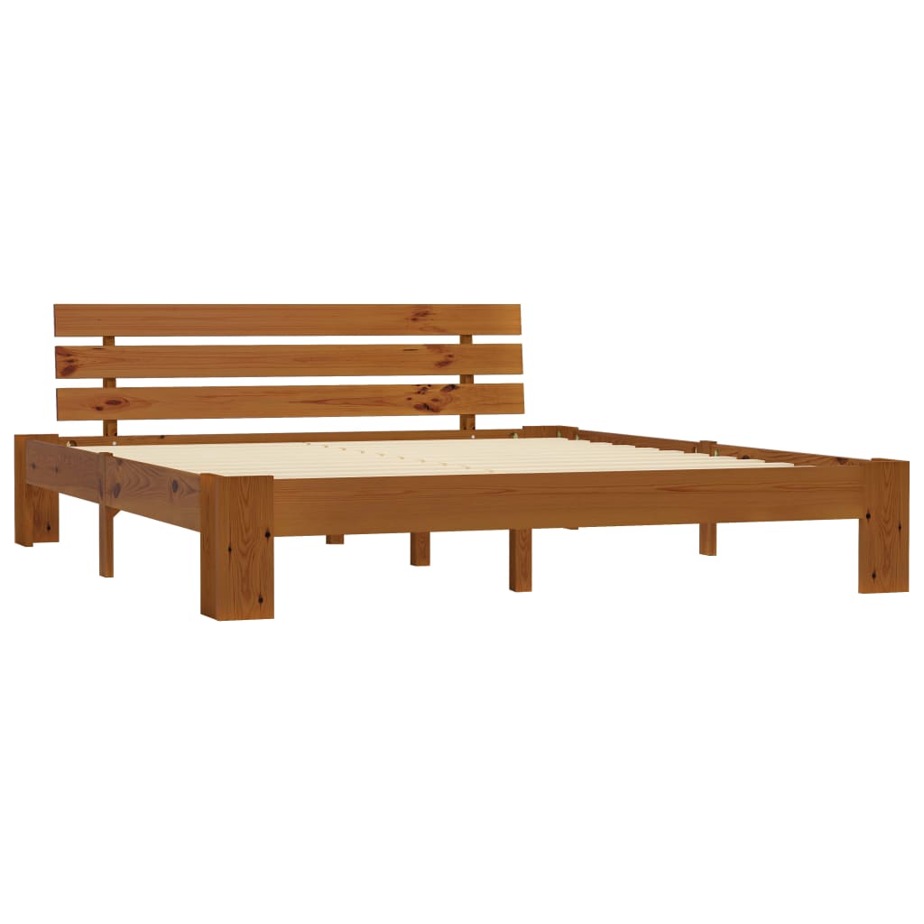 Estructura de cama 180x200 Marrón Claro