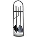 Set 5 herramientas de metal para la chimenea de metal Set 5 herramientas de metal para la chimenea de metal Negro
