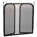 Pantalla de protección para chimenea de metal Pantalla de protección para chimenea de metal Negro
