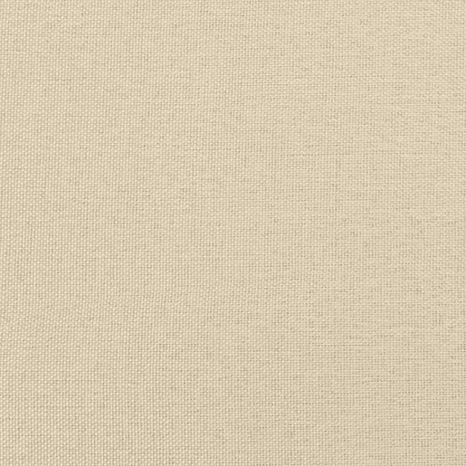 vidaXL Sofá de 2 lugares tecido 140 cm cor creme vidaXL Sofá de 2 lugares tecido 140 cm cor creme
