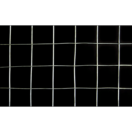 Rede quadrada de arame 1 rolo de arame - rede de arame - 1x 25 m - cinzento pro.tec
