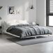Estructura de cama 140x190 Estructura de cama 140x190 Blanco Brillo