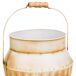 Cubo de metal Cubo de metal Beige