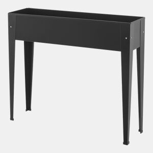 Mesa de cultivo Lelystad em aço 98 x 25 x 82 cm antracite en.casa
