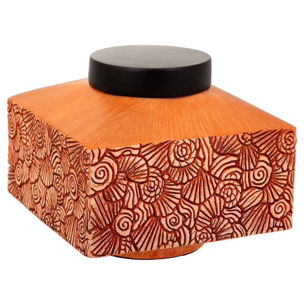 Caja decoración de poliresina
