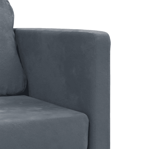 vidaXL Sofá-cama sem pés 122x204x55 cm veludo cinzento-escuro vidaXL Sofá-cama sem pés 122x204x55 cm veludo cinzento-escuro