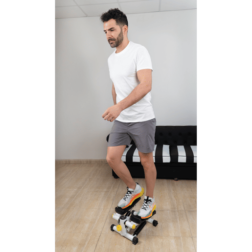 Step de Fitness antiderrapante, ideal para exercícios de cardio e aeróbica. Perfeito para treinamentos em casa ou na academia.