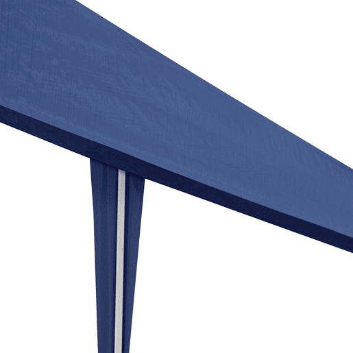 Tenda Pavilhão de jardim Wedau metal 300 x 300 x 255 cm azul escuro casa.pro