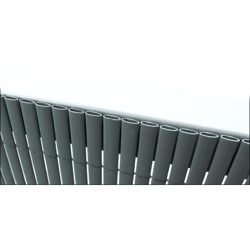 Tapete de privacidade para jardim em PVC - 200x300cm - cinzento neu.haus