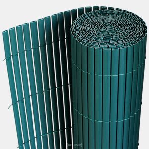 Tapete de privacidade para jardim em PVC - 90x300cm - verde neu.haus