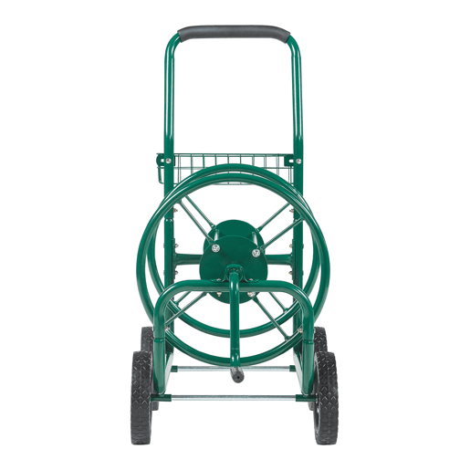 Carrinho metálico para mangueira (XL) de 34 polegadas 86 x 44 x 95 cm verde pro.tec Carrinho metálico para mangueira (XL) de 34 polegadas 86 x 44 x 95 cm verde pro.tec