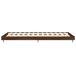 Estructura de cama 75x190 Estructura de cama 75x190 Blanco Brillo
