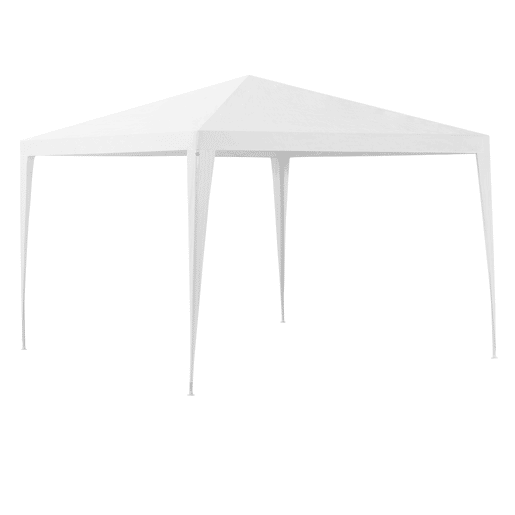 Tenda Pavilhão de jardim Wedau metal 300 x 300 x 255 cm branco casa.pro