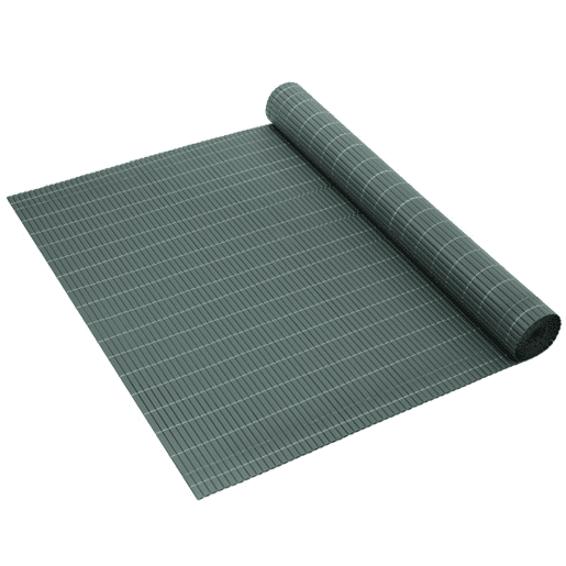 Tapete de privacidade para jardim em PVC - 90x300cm - cinzento neu.haus