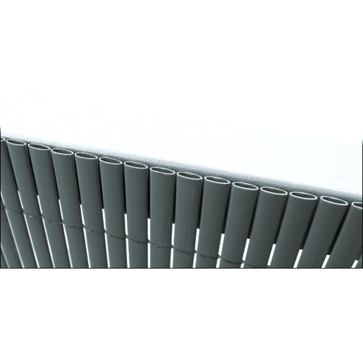 Tapete de privacidade para jardim em PVC - 150x300cm - cinzento neu.haus