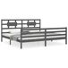 Estructura de cama 200x200 Estructura de cama 200x200 Gris