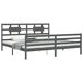 Estructura de cama 200x200 Estructura de cama 200x200 Gris