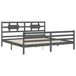 Estructura de cama 200x200 Estructura de cama 200x200 Gris
