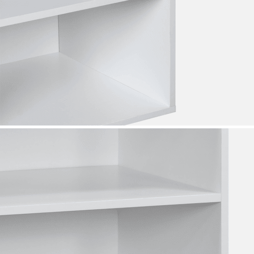 Módulo de roupeiro com 5 prateleiras, Modulo, Branco, 60x45x180 cm Módulo de roupeiro com 5 prateleiras, Modulo, Branco, 60x45x180 cm