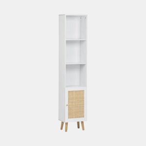 Coluna de arrumação da casa de banho, Boheme, Branco sujo, 35x25x167 cm